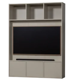Regał TV MEGGY 160 cm drewno sosny szary*WOOOD Sale
