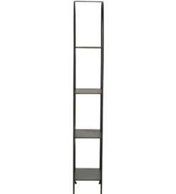 Regał VAR 200 cm czarny*J-Line Discount