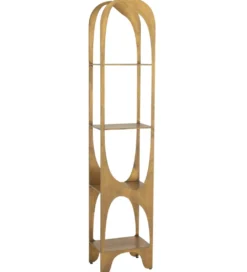 Regał VAR 200 cm złoty*J-Line
