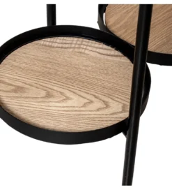 Regał WAFAM 110 cm czarny*Exclusivas