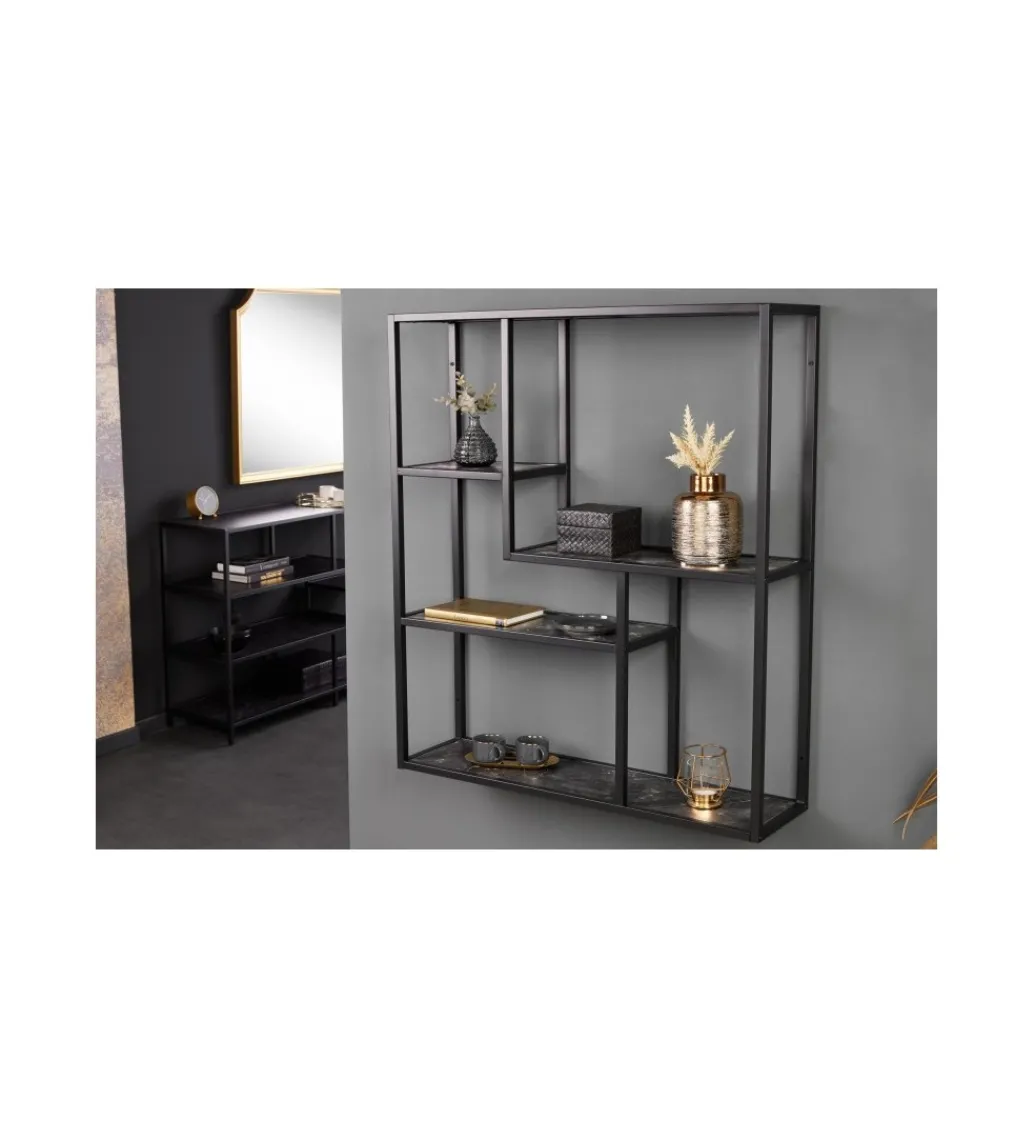 Regał wiszący FONTERA 75 cm w optyce marmuru*Invicta Interior Sale