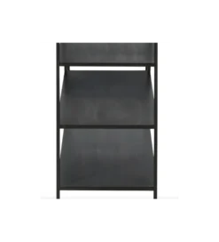 Regał WOLFRAM 185 cm metalowy czarny*J-Line Best