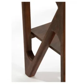 Regał YUKI 160 cm drewno akcja brązowa*L&L New