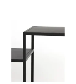 Regał YVANA 200 cm czarny matt*L&L Sale