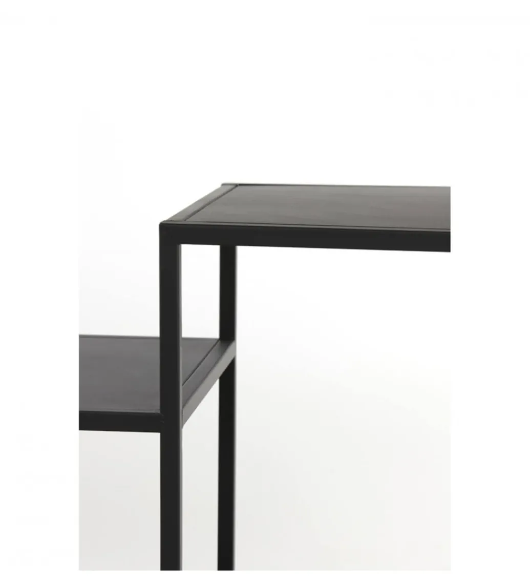 Regał YVANA 200 cm czarny matt*L&L Sale