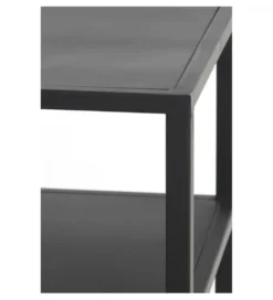 Regał YVANA 200 cm czarny matt*L&L Sale