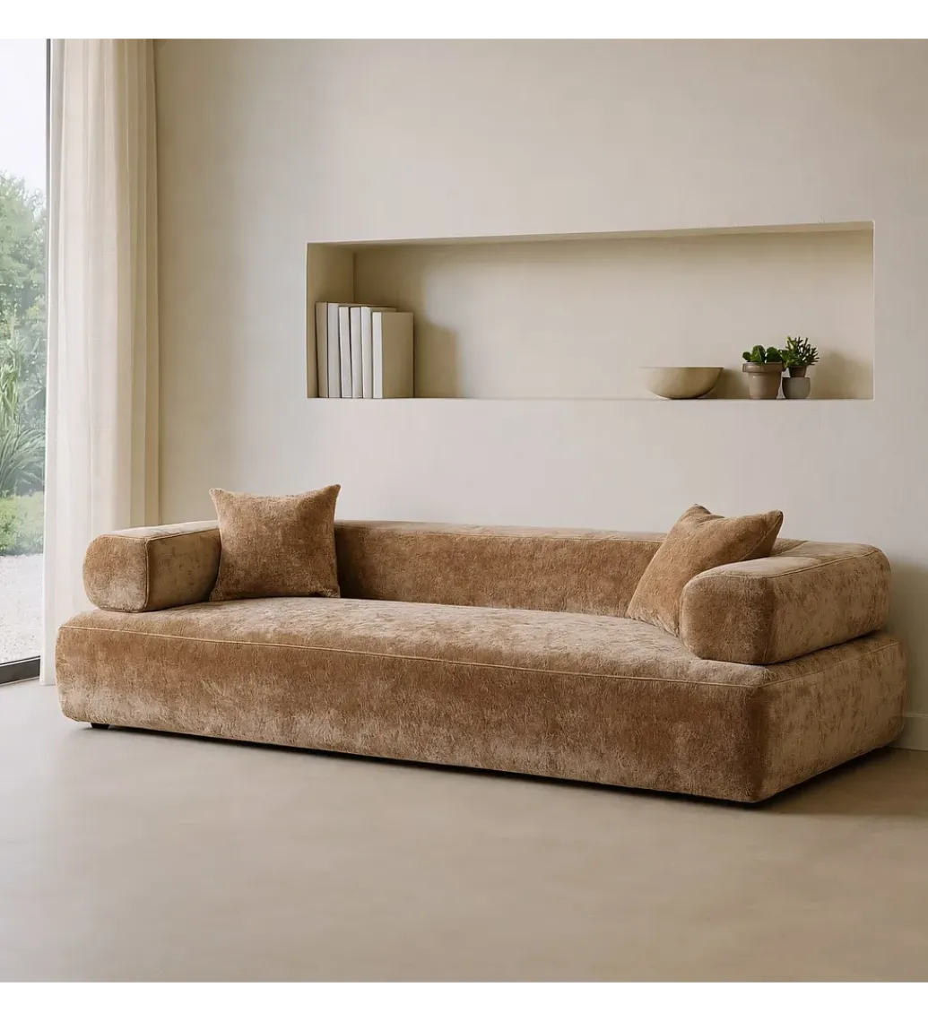 Sofa ANTYKAN 200 cm beżowa*DENZO Hot