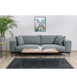 Sofa ARIELLE Chesterfield 205 cm zielona*Comforteo New