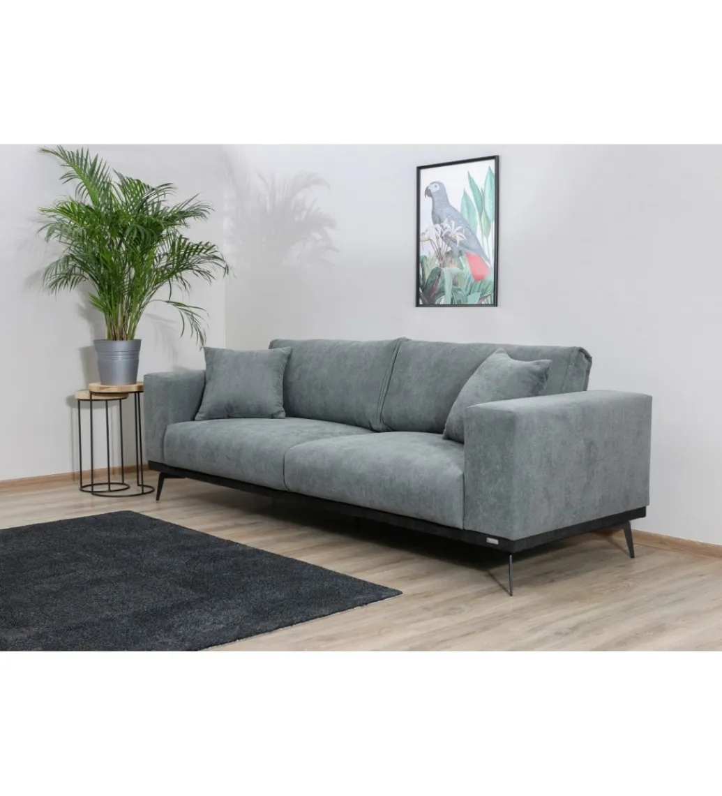 Sofa ARIELLE Chesterfield 205 cm zielona*Comforteo New