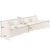 Sofa ATELIER L 330 cm 3-osobowa bouclé beżowa*Invicta Interior Clearance