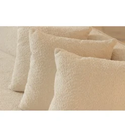 Sofa ATELIER L 330 cm 3-osobowa bouclé beżowa*Invicta Interior Clearance
