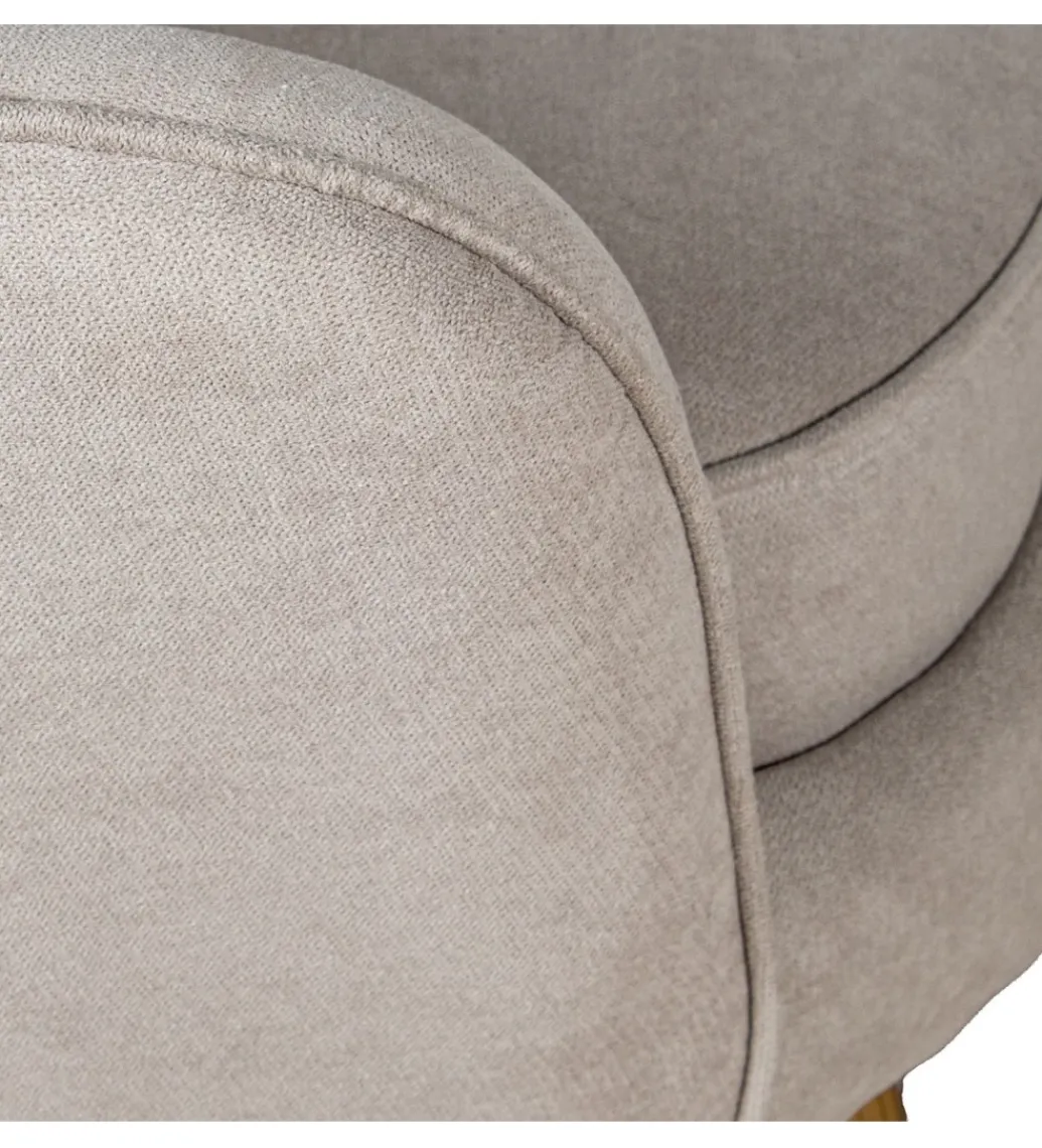 Sofa BETERYM 129 cm beżowa*Exclusivas Best
