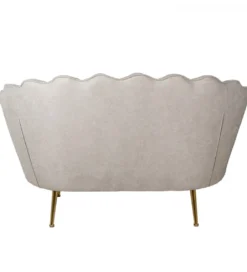 Sofa BETERYM 129 cm beżowa*Exclusivas Best
