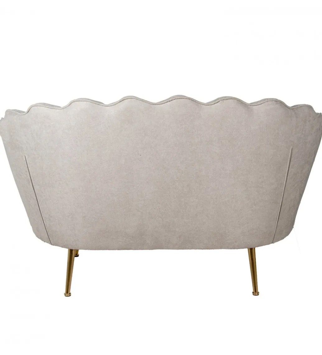 Sofa BETERYM 129 cm beżowa*Exclusivas Best