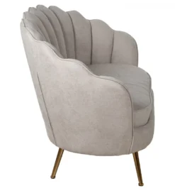 Sofa BETERYM 129 cm beżowa*Exclusivas Best