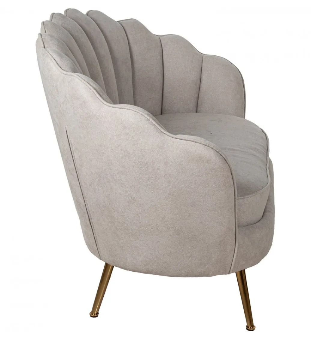 Sofa BETERYM 129 cm beżowa*Exclusivas Best