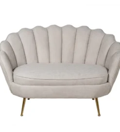 Sofa BETERYM 129 cm beżowa*Exclusivas Best