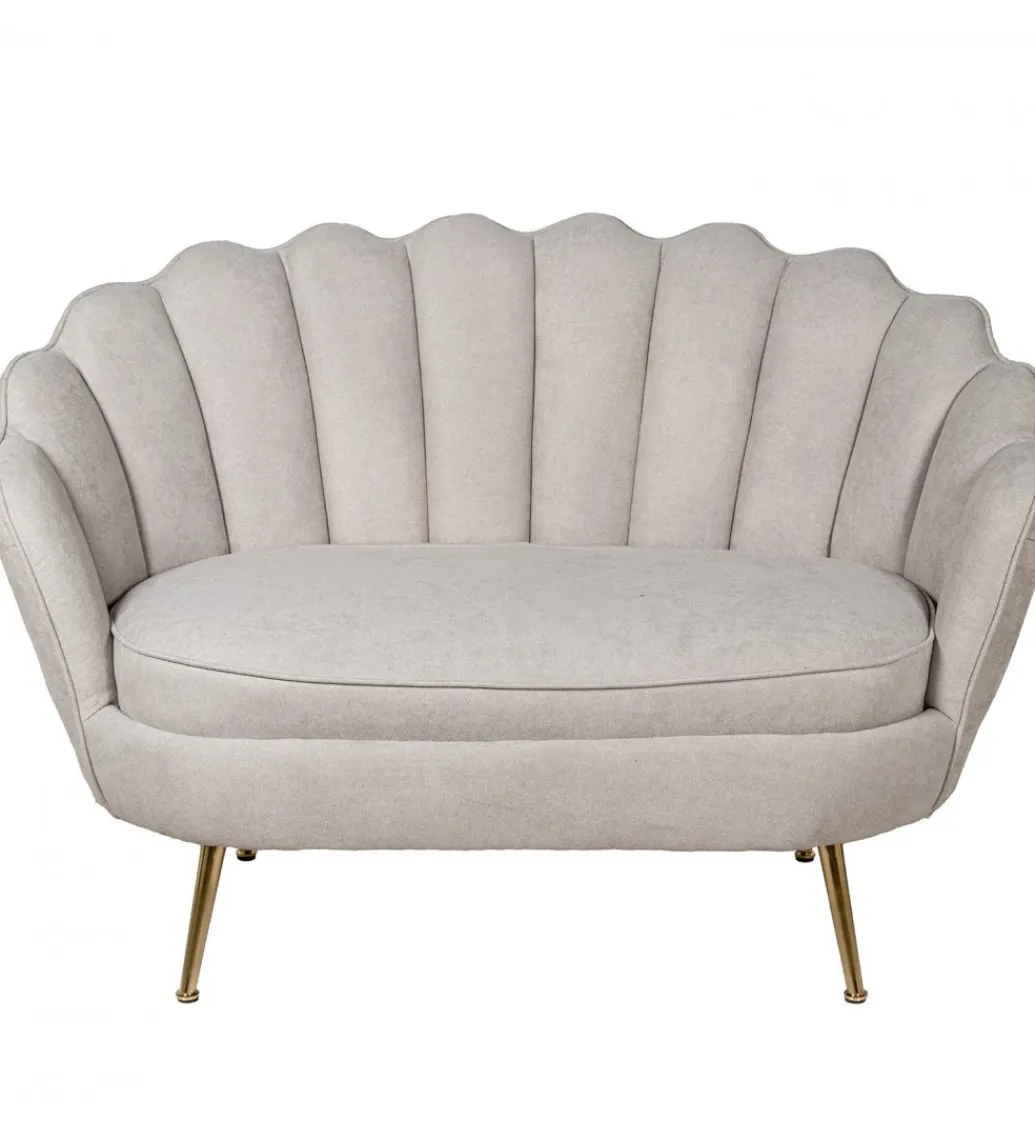 Sofa BETERYM 129 cm beżowa*Exclusivas Best