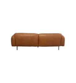 Sofa CALGARY 228 cm skórzana brązowa*KDesign Online