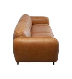 Sofa CALGARY 228 cm skórzana brązowa*KDesign Online