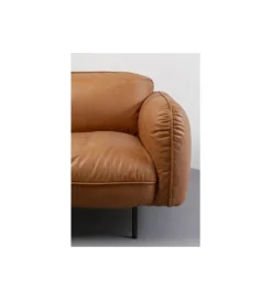 Sofa CALGARY 228 cm skórzana brązowa*KDesign Online