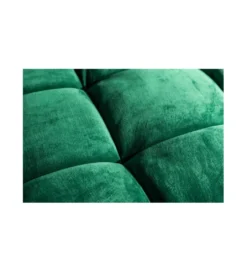 Sofa CANIS  velvet 220 cm szmaragdowo zielony aksamit*Invicta Interior New