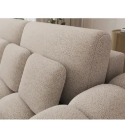 Sofa COTTONN 256 cm z funkcją spania kremowy tkanina royal 18*ZDLINNEO New