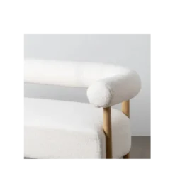 Sofa dwuosobowa ARO 143 cm beżowa*Zona-Design New
