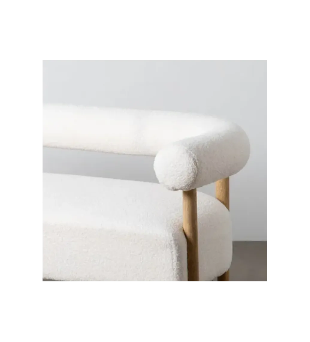 Sofa dwuosobowa ARO 143 cm beżowa*Zona-Design New
