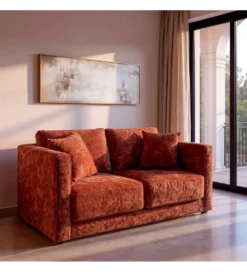 Sofa dwuosobowa MEFO 165 cm miodowa*Zona-Design Online