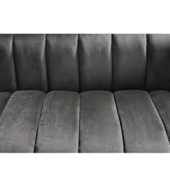Sofa dwuosobowa Scarlett 165 cm szara*Invicta Interior - przedsprzedaż Outlet