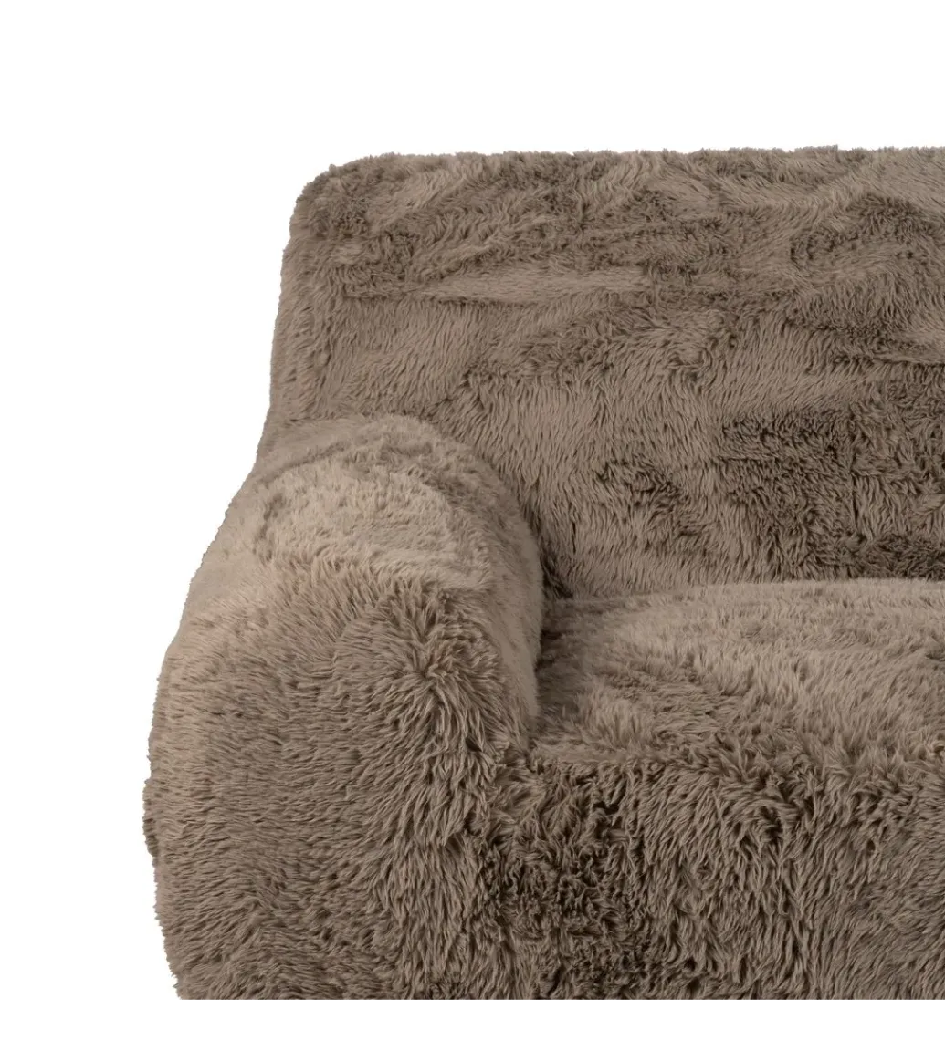 Sofa dwuosobowa WOLLY 185 cm brązowy*Zona-Design