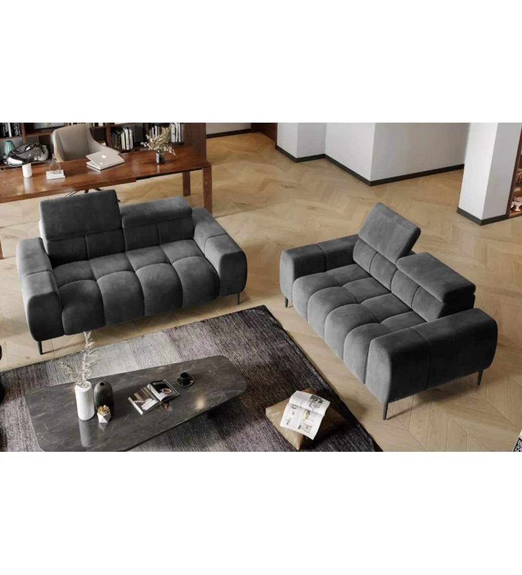 Sofa ELEKTRA Plaza 192 cm z elektrycznie wysuwanym siedziskiem*Wersal New