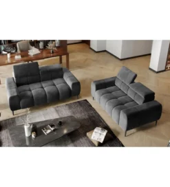 Sofa ELEKTRA Plaza 212 cm z elektrycznie wysuwanym siedziskiem*Wersal Online
