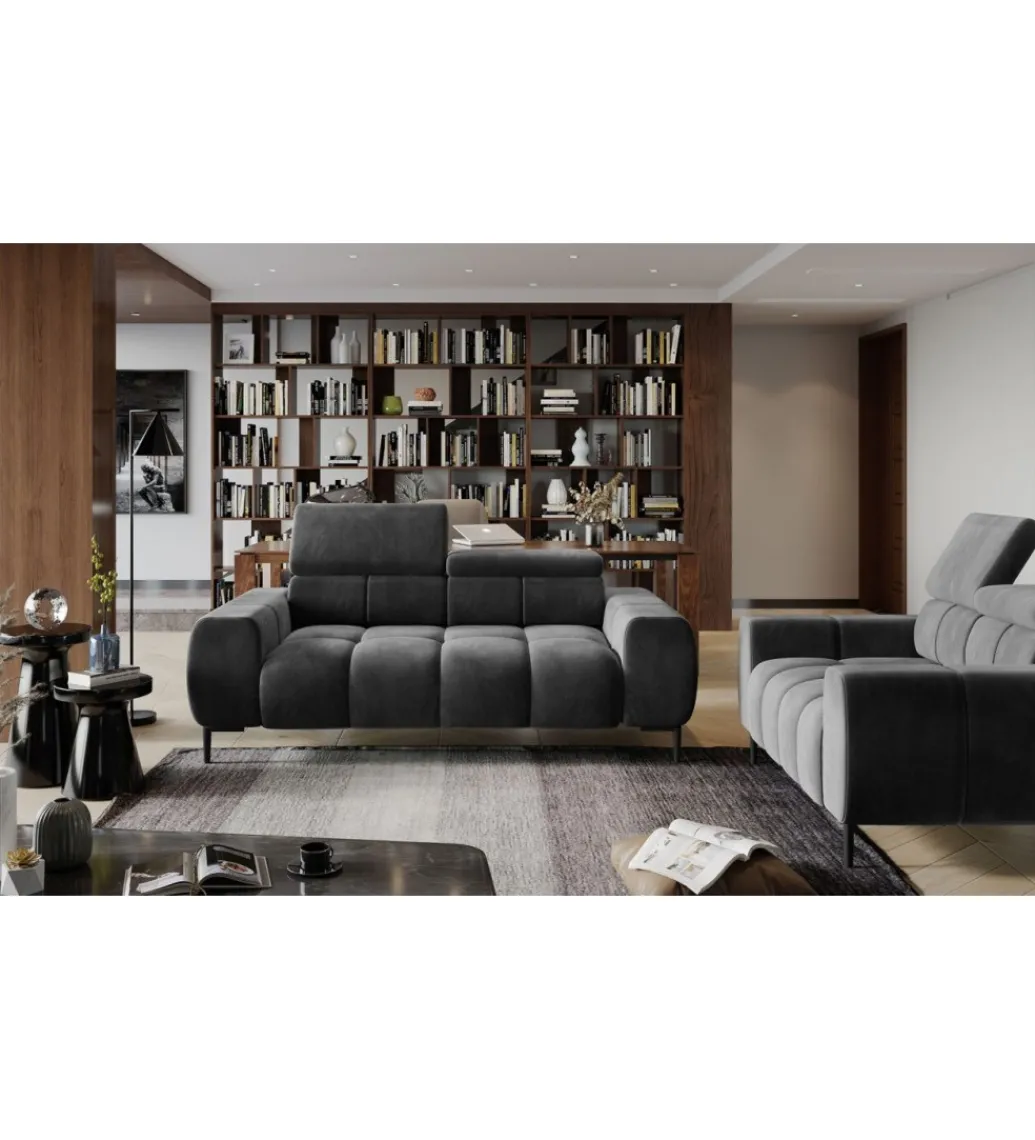 Sofa ELEKTRA Plaza 212 cm z elektrycznie wysuwanym siedziskiem*Wersal Online