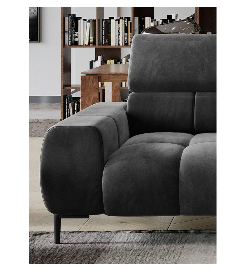 Sofa ELEKTRA Plaza 212 cm z elektrycznie wysuwanym siedziskiem*Wersal Online