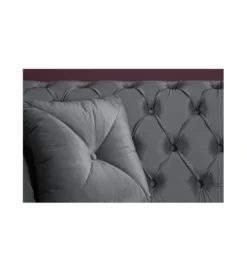 Sofa Euphoria 225 cm srebrno szara*Invicta Interior New