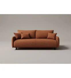 Sofa FABIOLA 218 cm z funkcją spania z pojemnikiem na pościel*Comforteo Discount