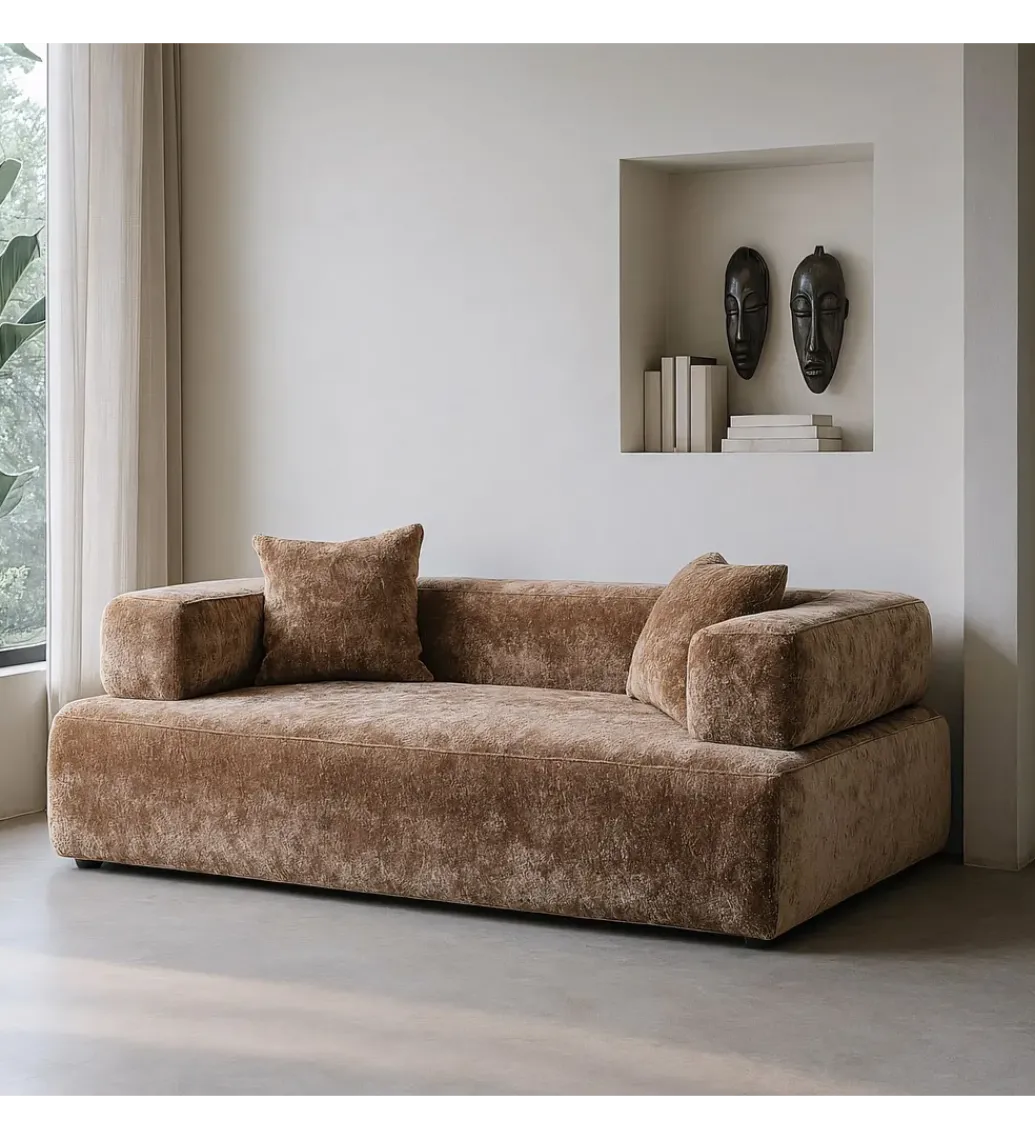 Sofa GATAR 230 cm ochra*DENZO Online
