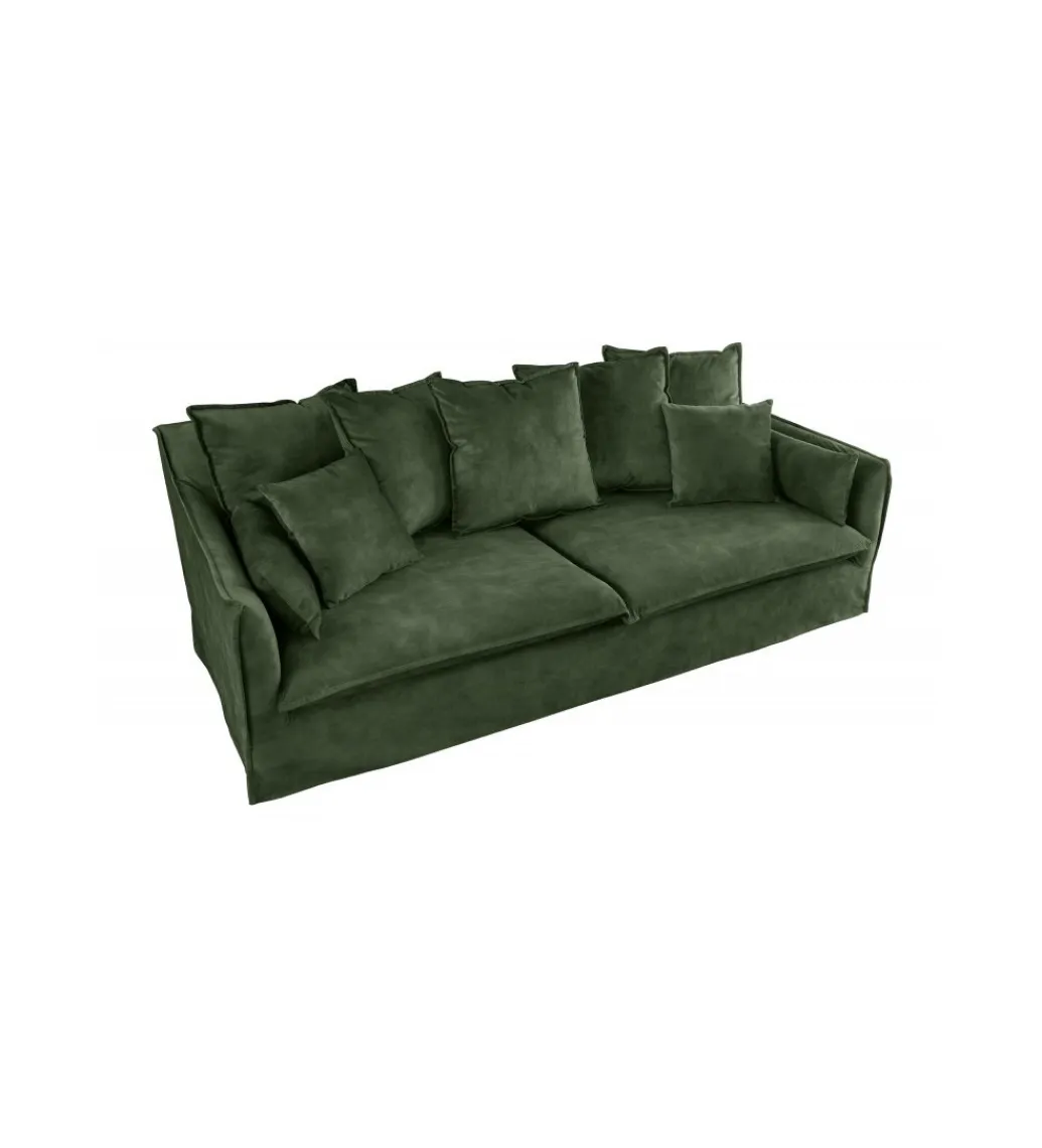 Sofa HEAVENLY Heaven 210 cm ciemnozielona*Invicta Interior Sale