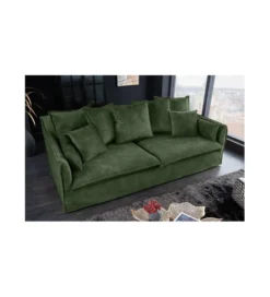 Sofa HEAVENLY Heaven 210 cm ciemnozielona*Invicta Interior Sale