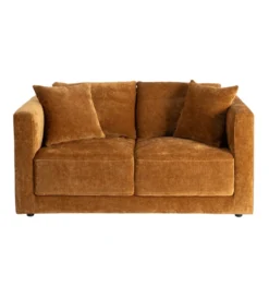 Sofa MODERN BAROCK 240 cm aksamitna musztardowo-żółta*Zona-Design Outlet