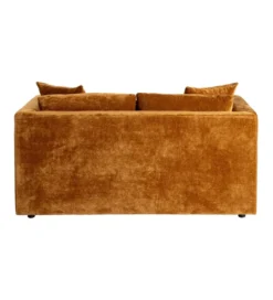 Sofa MODERN BAROCK 240 cm aksamitna musztardowo-żółta*Zona-Design Outlet