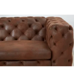 Sofa MODERN BAROCK 240 cm antyczny brąz*Invicta Interior Clearance