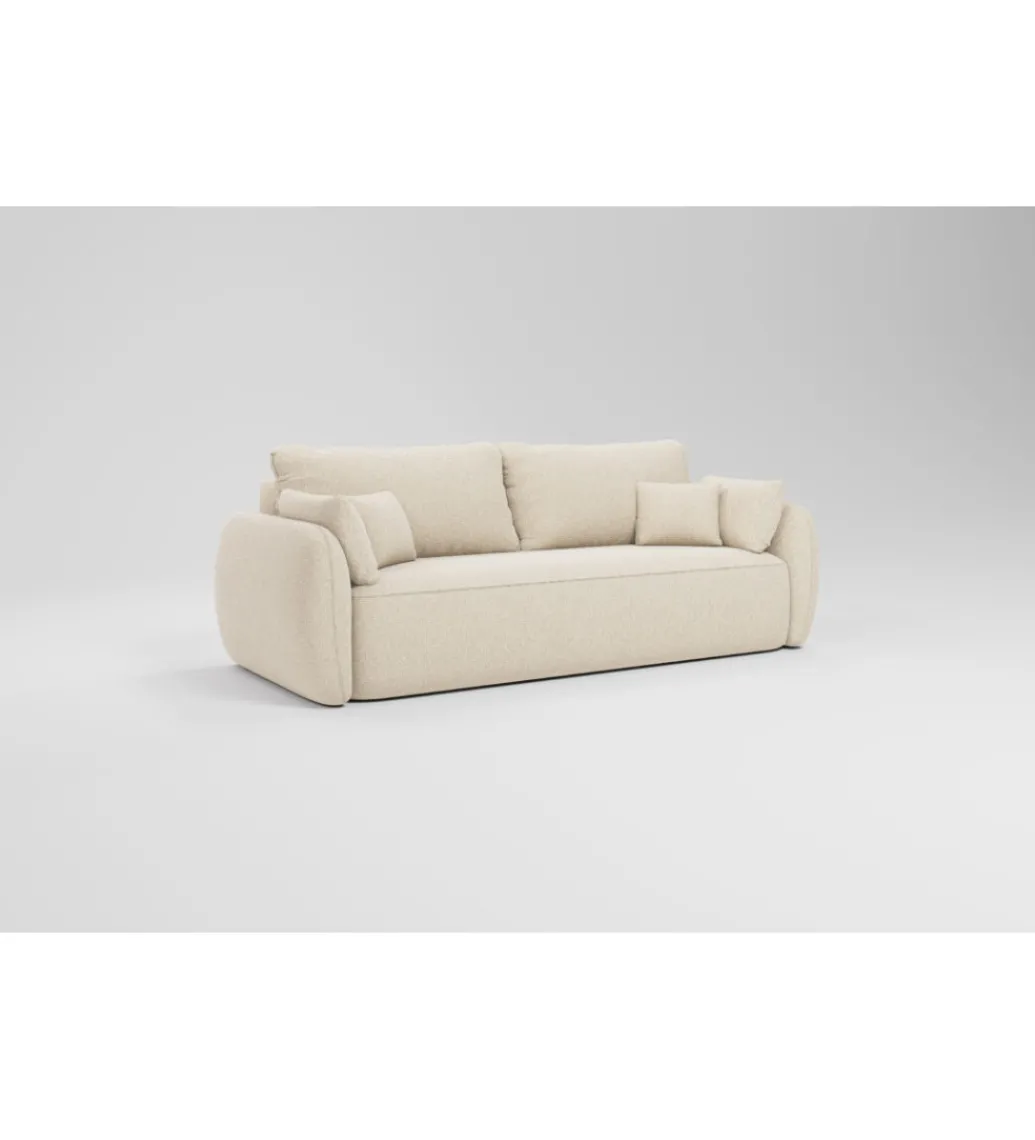 Sofa MORETTI 238 cm z funkcją spania z pojemnikiem na pościel*Comforteo