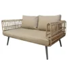 Sofa ogrodowa ARIKI 161 cm naturalna szara*Zona-Design Discount