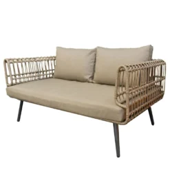 Sofa ogrodowa ARIKI 161 cm naturalna szara*Zona-Design Discount
