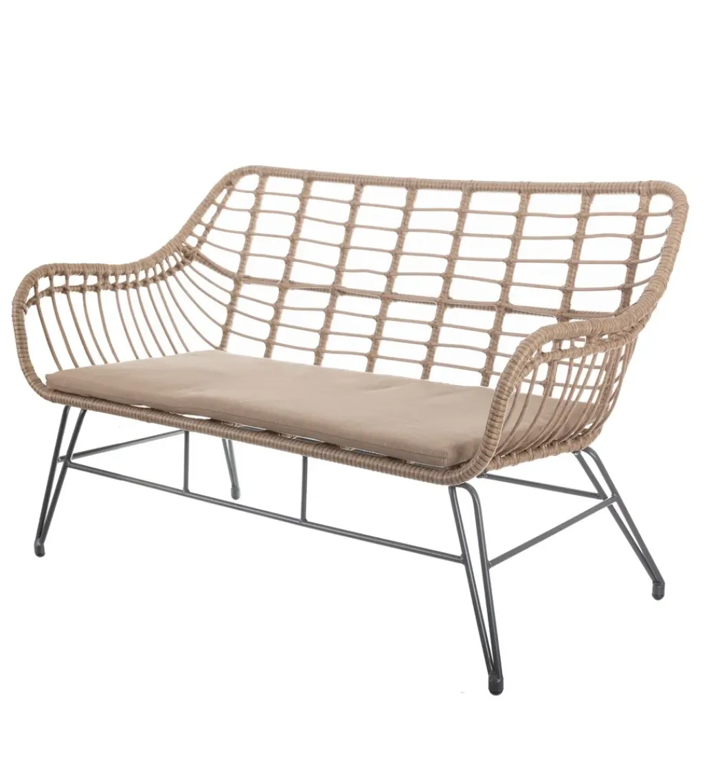 Sofa ogrodowa ARIKI 121 cm naturalna*Zona-Design Online