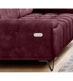 Sofa PALLADIO 194 Cm Z Elektrycznie Wysuwanym Siedziskiem*Wersal Discount