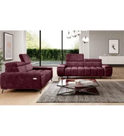 Sofa PALLADIO 194 Cm Z Elektrycznie Wysuwanym Siedziskiem*Wersal Discount